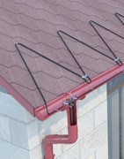 Frost and snow protection for roofs